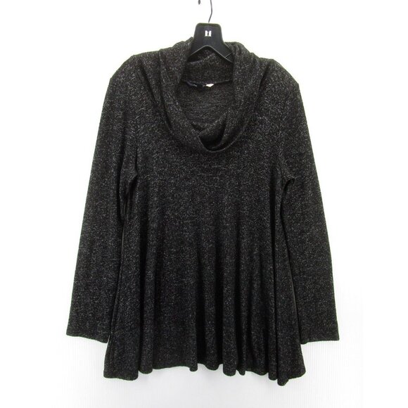 Modcloth Sweater Medium Pullover Tunic Cowl Neck Breathable Knit USA - Picture 1 of 10